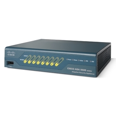 Межсетевой экран Cisco ASA 5505 Appliance with SW, 10 Users, 8 ports, DES [ASA5505-K8]