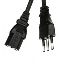 Кабель Cisco Power Cord, 250VAC 10A CEI 23-16/VII Plug, Italy [CAB-9K10A-IT]