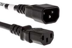 Кабель Cisco Cabinet Jumper Power Cord, 250 VAC 10A, C14-C13 Connectors [CAB-C13-CBN=]
