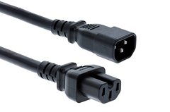 Кабель Cisco Japan Cabinet Jumper Power Cord, 250 VAC 12A, C14-C15 [CAB-C15-CBN-JP]
