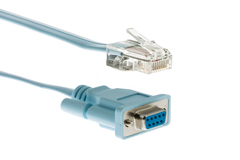 Кабель Cisco Console Cable 6ft with RJ45 and DB9F [CAB-CONSOLE-RJ45=]