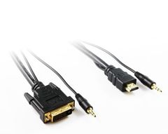 Кабель Cisco DVI-HDMI cable 8m with 3.5mm mini-jack audio [CAB-DVI-HDMI-8M]