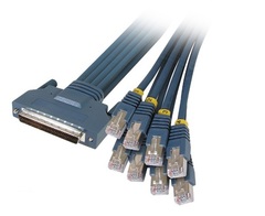 Кабель Cisco 8 Lead Octal Cable (68 pin to 8 Male RJ-45s) [CAB-OCTAL-ASYNC=]