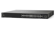 Коммутатор Cisco SG350X-24 24-port Gigabit Stackable Switch [SG350X-24-K9-EU]