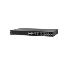 Коммутатор Cisco SG550X-24 24-port Gigabit Stackable Switch [SG550X-24-K9-EU]