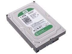 Жесткий диск WESTERN DIGITAL 1TB 3.5 SATA 6G WD CAVIAR GREEN [WD10EZRX]
