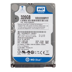 Жесткий диск Western Digital WD 320GB 3G SATA 5.4K 2.5 SCORPIO BLUE [WD3200BPVT]