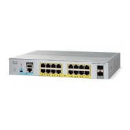 Коммутатор CISCO Catalyst 2960L 16 port GigE with PoE, 2 x 1G SFP, LAN Lite [WS-C2960L-16PS-LL]