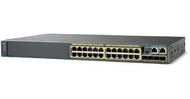 Коммутатор CISCO СATALYST 2960S 24 GIGE POE 370W 2 10G SFP+ LAN BASE [WS-C2960S-24PD-L]
