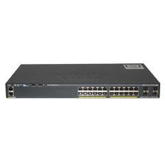 Коммутатор CISCO Catalyst 2960-X 24 GigE, 4 x 1G SFP, LAN Base [WS-C2960X-24TS-L]