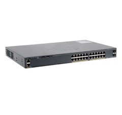 Коммутатор CISCO Catalyst 2960-X 24 GigE, 2 x 1G SFP, LAN Lite [WS-C2960X-24TS-LL]