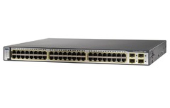 Коммутатор CISCO CATALYST 3750 48 10/100/1000T 4 SFP IPB IMAGE [WS-C3750G-48TS-S]